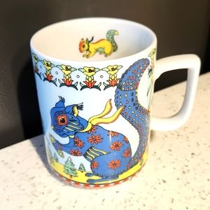 Vintage Bopla! Skia Squirrel Mug